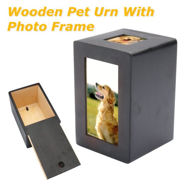 Black Wooden Pet Urn Box Dog Cat Cremation Urn Peaceful Memorial Photo Frame Keep Box For.jpg0 .jpeg