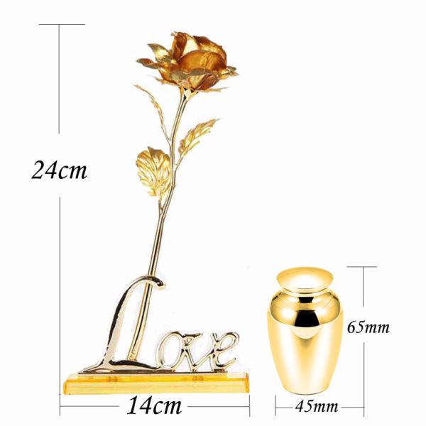 Cremation Urn Rose Flower Love Frame Commemorative Pets Cats And Dogs Tree Of Life Urn Funeral.jpg4 .jpeg