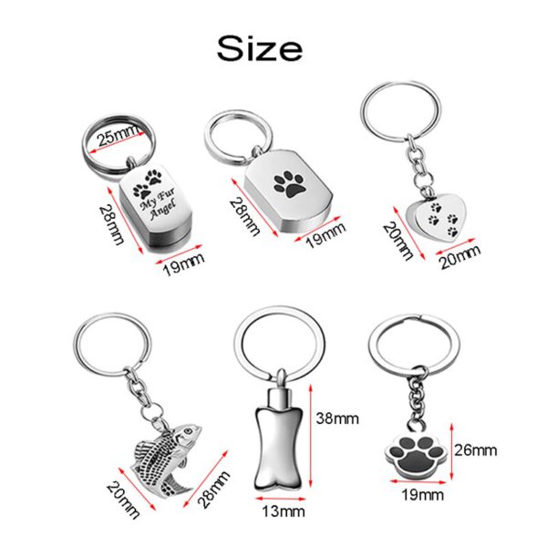 Customized Stainless Steel Dogs Cats Bone Ash Keepsake Pet Keychain Cremation Keyring For Pets Owner Memorial.jpg3 .jpeg