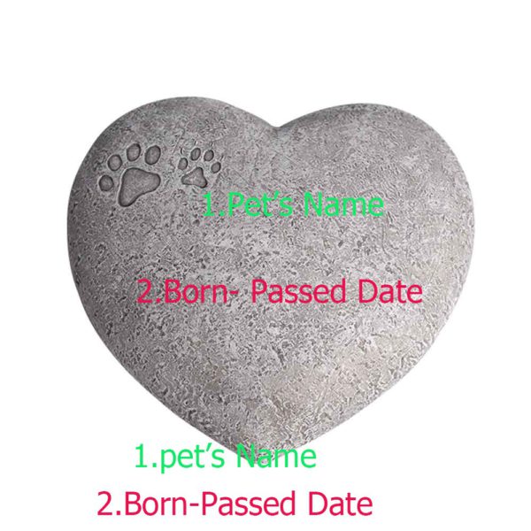 New Cat Dog Heart Shaped Paw Print Remembrance Memorial Stone Grave Marker For Outdoor Tombstone Or.jpg5 .jpeg