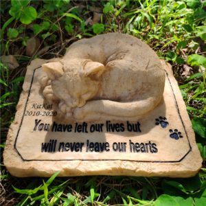 Pet Decoration Loss Of Cat Gifts Pet Memorial Stone 3d Cat Sculpture Loved Pet For Garden.jpg0 .jpeg