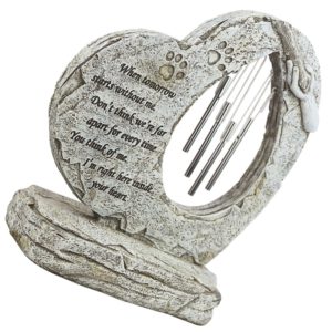 Pet Dog Cat Memorial Stone Grave Tombstone With Wind Chimes Embellishment Memorial Stone Tombstone With Wind.jpg0 .jpeg