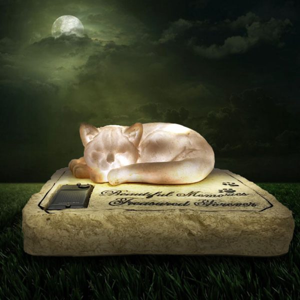 Solar Lights Cat Pet Memorial Stone Loss Of Cat Sympathy Gifts Tombstone Grave Maker With A.jpg1 .jpeg